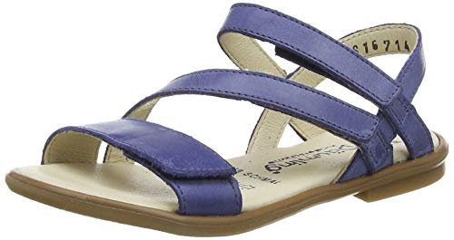 Däumling Mädchen Rovenna Riemchensandalen, Blau (Seta Jeans 42) von Däumling