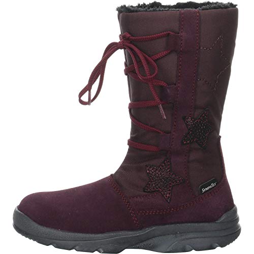 Däumling Mädchen Wally Schneestiefel, Violett (Turino Aubergine 19) von Däumling