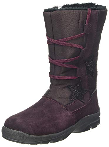 Däumling Mädchen Wally Schneestiefel, Violett (Turino Aubergine 19) von Däumling