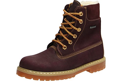 Däumling Jungen Unisex Kinder Andy Kurzschaft Stiefel, Rot (Denver Barolo 22), 26 EU Schmal von Däumling