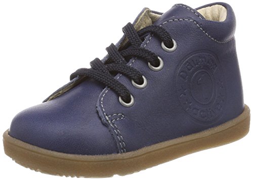 Däumling Unisex Baby Pauline Lauflernschuh, Blau (Palace Jeans 36), 21 EU von Däumling