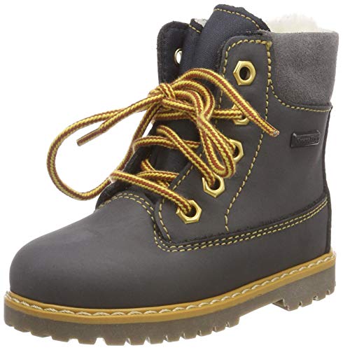 Däumling Jungen Unisex Kinder Andy Kurzschaft Stiefel, Grau (Aspen Smoked Pearl 82), 34 EU von Däumling