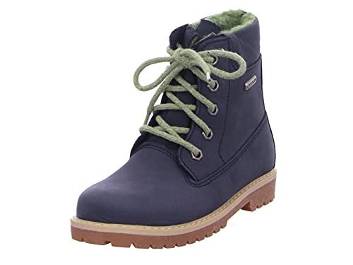 Däumling Unisex Kinder Andy Schneestiefel, Blau, 28 EU Schmal von Däumling