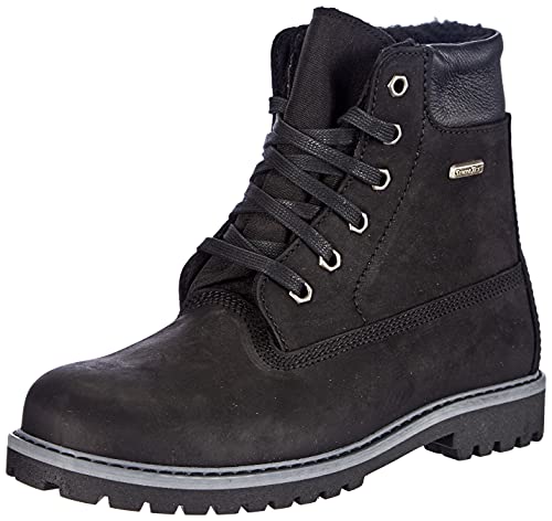 Däumling Unisex Kinder Andy Schneestiefel, Schwarz, 21 EU Schmal von Däumling