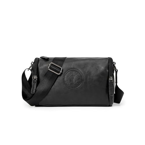 Dafape Damen Umhängetasche, Sling Handtasche Seitentasche Reisetasche Handytasche Brieftasche Handtasche für Arbeitstraining Sport Outdoor Wandern Männer (Schwarz) von Dafape