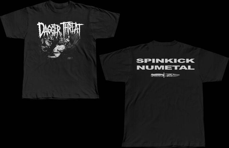 Dagger Threat Spinkick Numetal T-Shirt schwarz in 3XL von Dagger Threat
