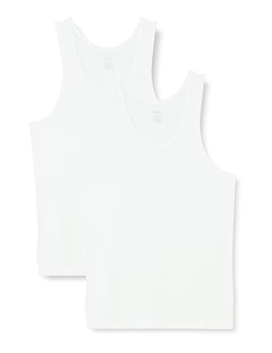 Dagi Men's 2 Pack Slim Fit U-Neck Sleeveless Tanktop Cami Shirt, White, XL Dagi Men's 2 Pack Slim Fit U-Neck Sleeveless Tanktop Cami Shirt, White, XL von Dagi