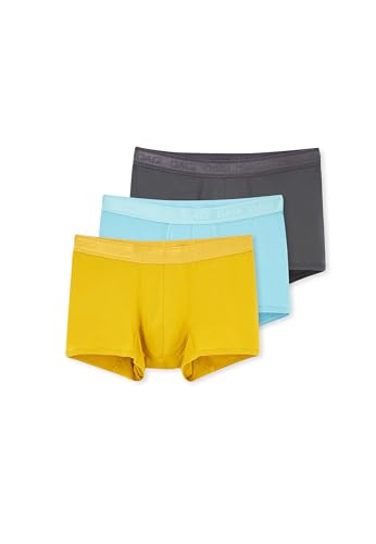 Dagi Men's Anthracite-Mustard-Blue 3-Pack Plain Micro Modal Boxer, 2XL Dagi Men's Anthracite-Mustard-Blue 3-Pack Plain Micro Modal Boxer, 2XL von Dagi