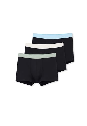Dagi Men's Black 3-Pack Plain Cotton Boxer, M von Dagi