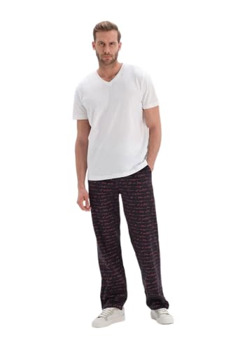Dagi Men's Cotton Pyjama, Navy, L Pajama Bottom, L von Dagi