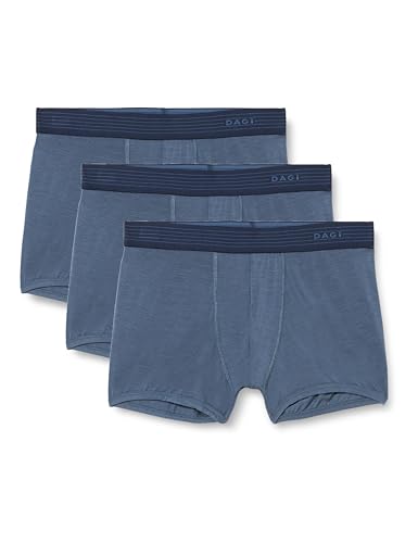 Dagi Men's Indigo 3 Pack Regular Boxer, Indigo,XL von Dagi