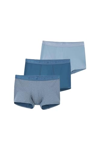 Dagi Men's Light Blue-Blue 3-Pack Patterned Micro Modal Boxer, 2XL Dagi Men's Light Blue-Blue 3-Pack Patterned Micro Modal Boxer, 2XL von Dagi