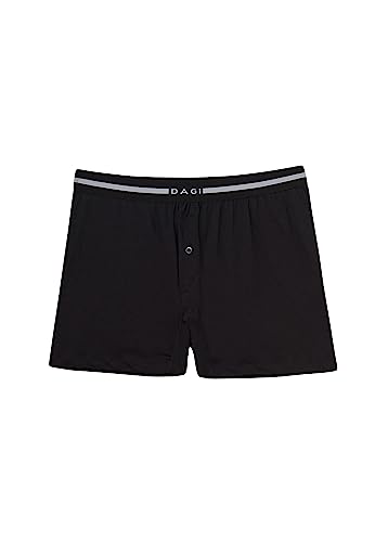 Dagi Men's Modal Boxer Shorts, Black, L von Dagi