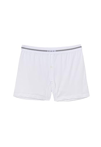 Dagi Men's Modal Boxer Shorts, White, M von Dagi