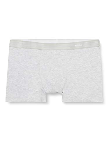 Dagi Men's Regular Boxer Shorts, Grey Melange, 56 von Dagi