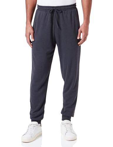 Dagi Men's Smoke Regular Waist Rib Detailed Everfresh Tracks Bottom, Smoke,L von Dagi