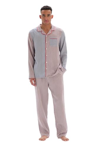 Dagi Men's Viscone Pyjama, Red, XL Pajama Bottom von Dagi