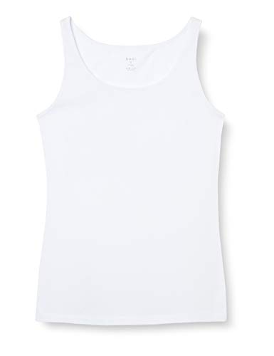 Dagi Women's 2 Pack Basic Cotton Tanktop, White, 44 von Dagi