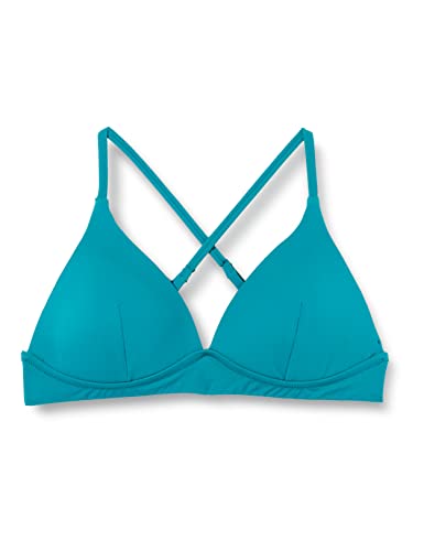 Dagi Women's Basic, Bralette Bikini Top, Teal, 34 von Dagi