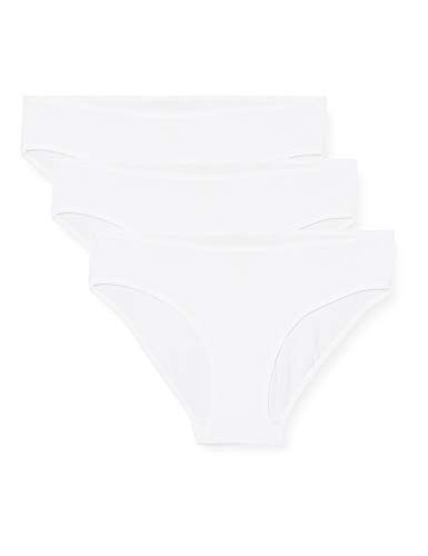 Dagi Women's Basic Cotton Slip Briefs, White, 40 von Dagi