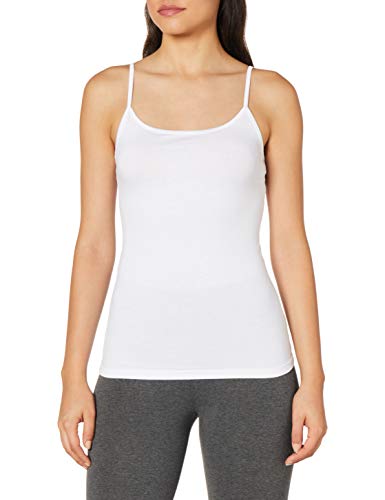 Dagi Women's Basic Cotton Tanktop T-Shirt, White, 36 von Dagi