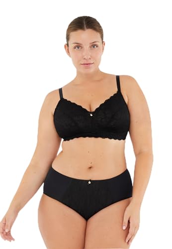 Dagi Women's Black Underwire Fixed Strap Bra, Black,95C Dagi Women's Black Underwire Fixed Strap Bra, Black,95C von Dagi