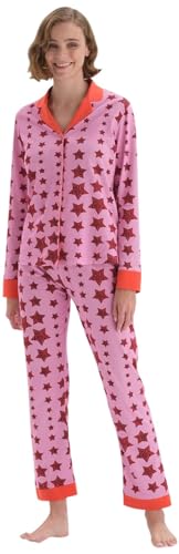 Dagi Women's Cotton Pyjama, Pomegranate, L Pajama Set, 42 von Dagi