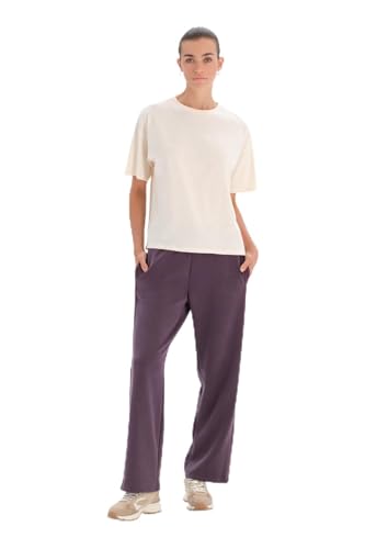 Dagi Women's Damson Regular Trousers Modal Regular Fit Tracksuit Bottom, Damson,XL von Dagi