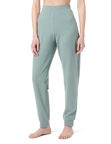 Dagi Women's Green Regular Waist Plot Jogger Legs Everfresh Tracks Bottom, Green,M von Dagi