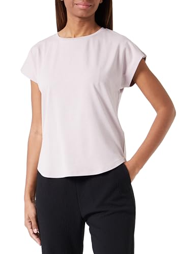 Dagi Women's Light Lilac Basic Low Sleeve Everfresh Crew Neck Regular T-Shirt, Light Lilac,S von Dagi