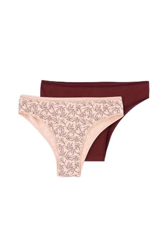 Dagi Women's Multi Colour 2 Pack Regular Waist Brazillian, Multi Colour,XS von Dagi