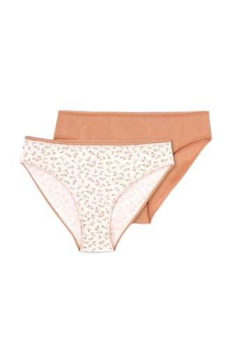 Dagi Women's Multi Colour 2 Pack Regular Waist Brief, Multi Colour,XL von Dagi