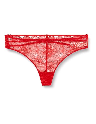 Dagi Women's Red Regular Waist String Pants with Lace, Red,S von Dagi