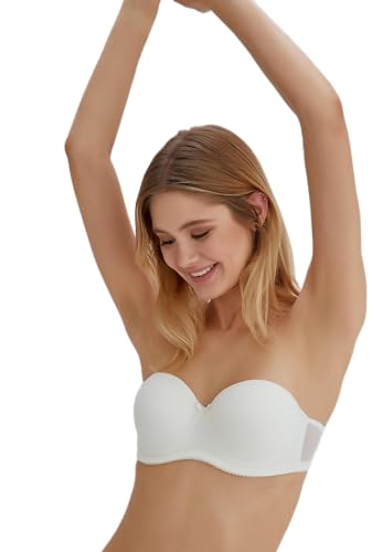 Dagi Women's Underwire Balconette Bra, Ecru, 90B von Dagi