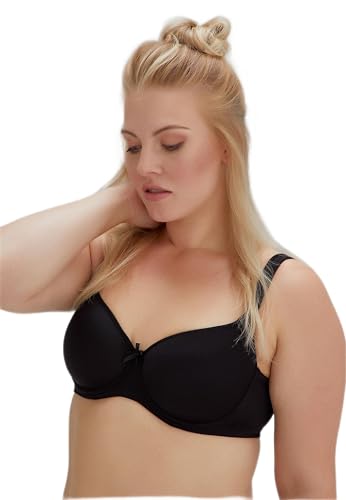 Dagi Women's Underwire Minimiser Minimizer Bra, Black, 90B von Dagi