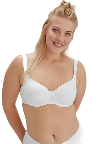 Dagi Women's Underwire Minimiser Minimizer Bra, Ecru, 85B von Dagi