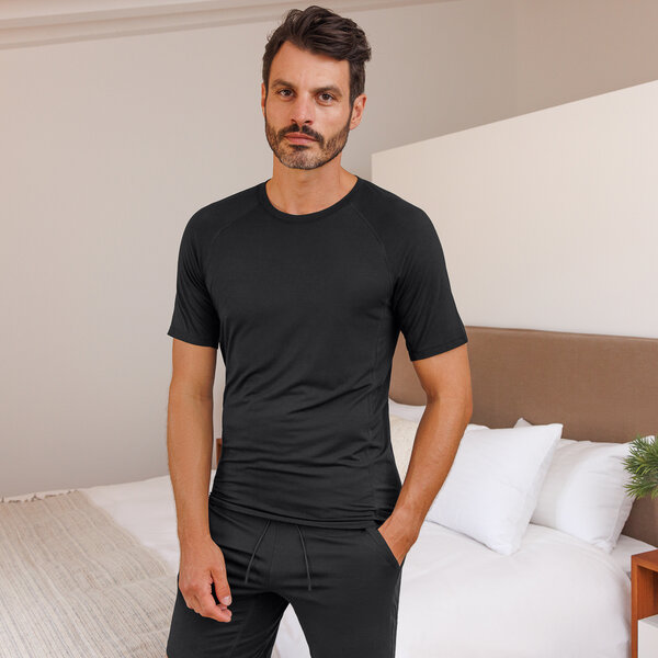 Dagsmejan Herren Sleep T-Shirt Balance von Dagsmejan