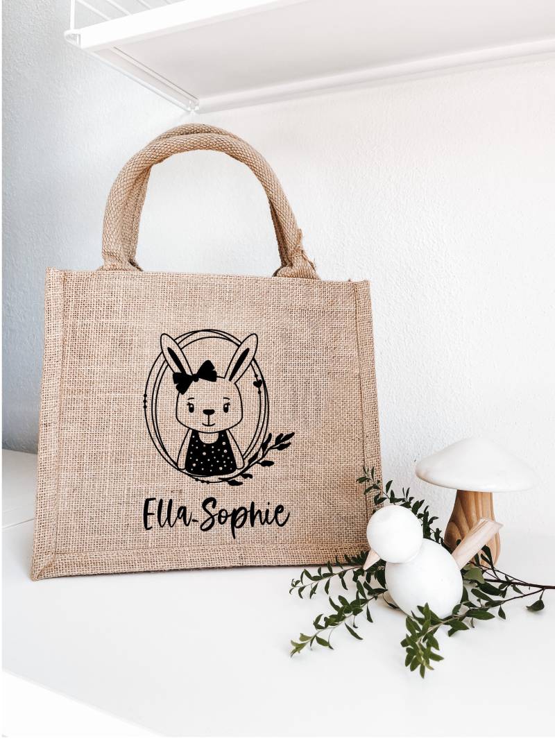 Osterkörbchen Für Kinder Mit Namen | Tasche Jungs Und Mädchen Osterkorb Ostergeschenk Osternester von DaheimShop