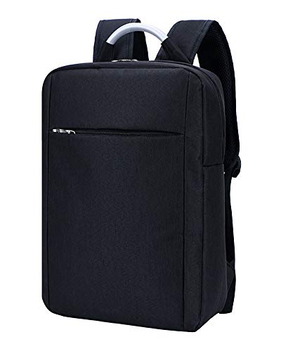 Leicht Multifunktion Laptop Rucksack Business Notebook Laptoptasche für Reisen/Business/College/Frauen/Männer Schwarz Einheitsgröße von DAIHAN