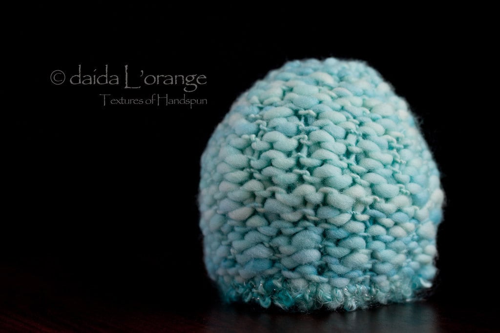 Ooak Luxe Newborn Textured Beanie Hut - Aqua Seas Winter Kollektion Ooak Luxe Newborn Textured Beanie Hut - Aqua Seas Winter Kollektion von DaidaLOrange