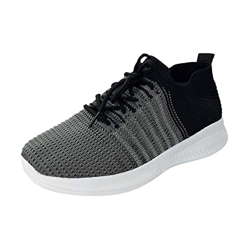Daikascbny Sneaker Damen Weiss Sandalen Segeltuch Slip-On Wanderhalbschuhe Outdoor Slip on Straßenlaufschuhe Athletic Running Joggingschuhe Luftkissen Trekking Schuhe Fitnessstudio Air Cushion von Daikascbny