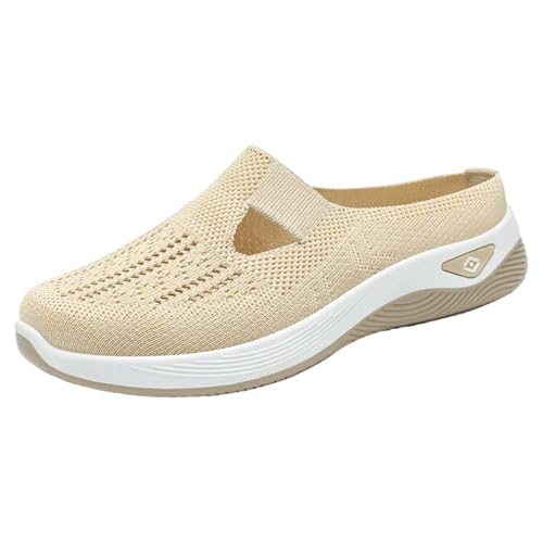 Orthopädische Sandalen Damen Sommer Hausschuhe - Flach Elegant Breite Füße Damensandalen Freizeit Damen-Haussch Walkingschuhe Strandsandalen Leichte Mesh Barfuss Schuhe Orthopädische Sandalen Damen Sommer Hausschuhe - Flach Elegant Breite Füße Damensandalen Freizeit Damen-Haussch Walkingschuhe Strandsandalen Leichte Mesh Barfuss Schuhe von Daikascbny