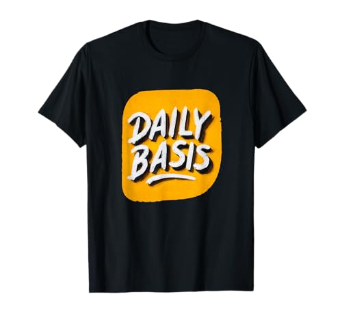 Vibrant Yellow Daily Basis Kostüm für Jungen und Mädchen T-Shirt von Daily Basis Outfit
