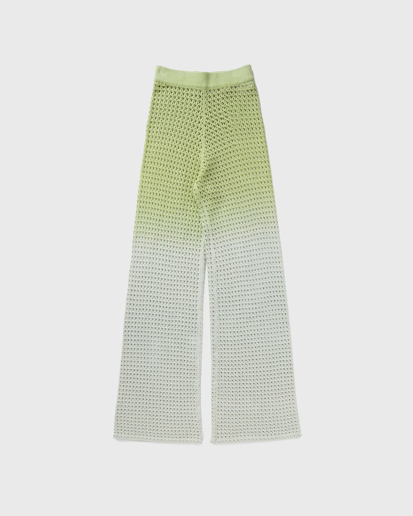 Daily Paper ADAEZE CROCHET PANTS women Casual Pants green|beige in Größe:L von Daily Paper