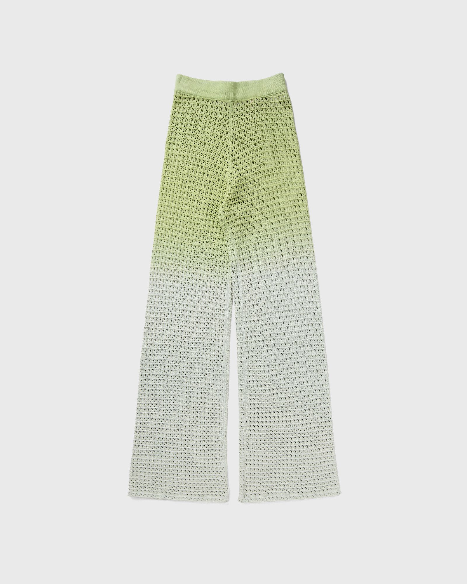 Daily Paper ADAEZE CROCHET PANTS women Casual Pants green|beige in Größe:M von Daily Paper