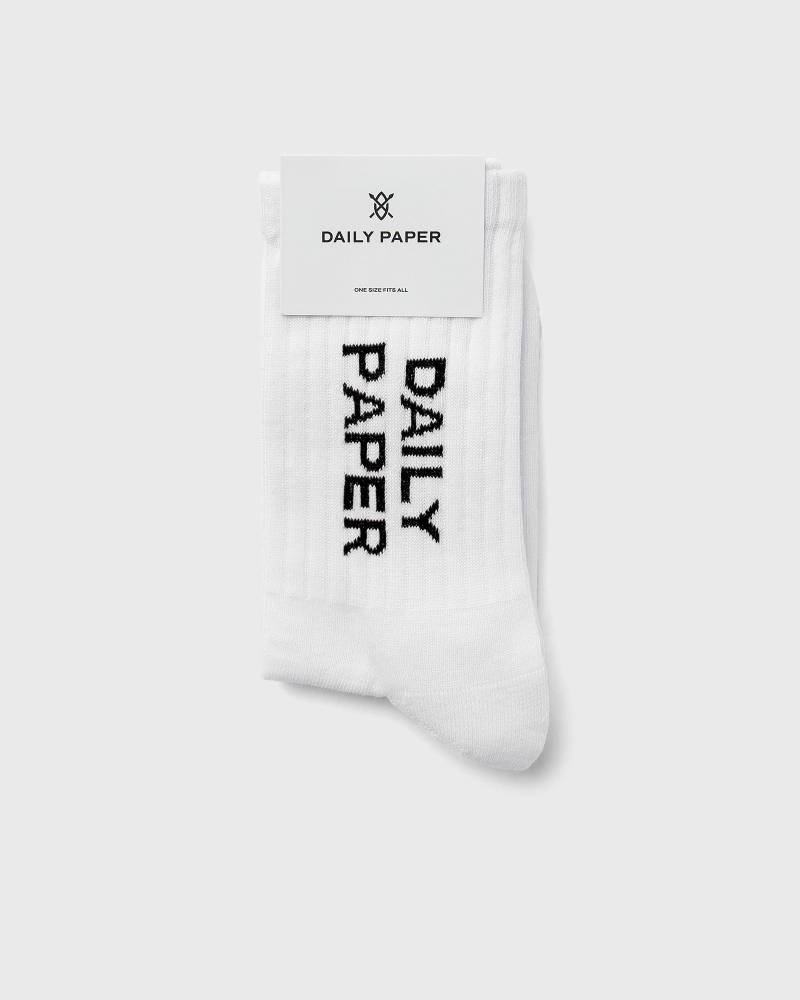 Daily Paper Logotype socks men Socks white in Größe:ONE SIZE von Daily Paper