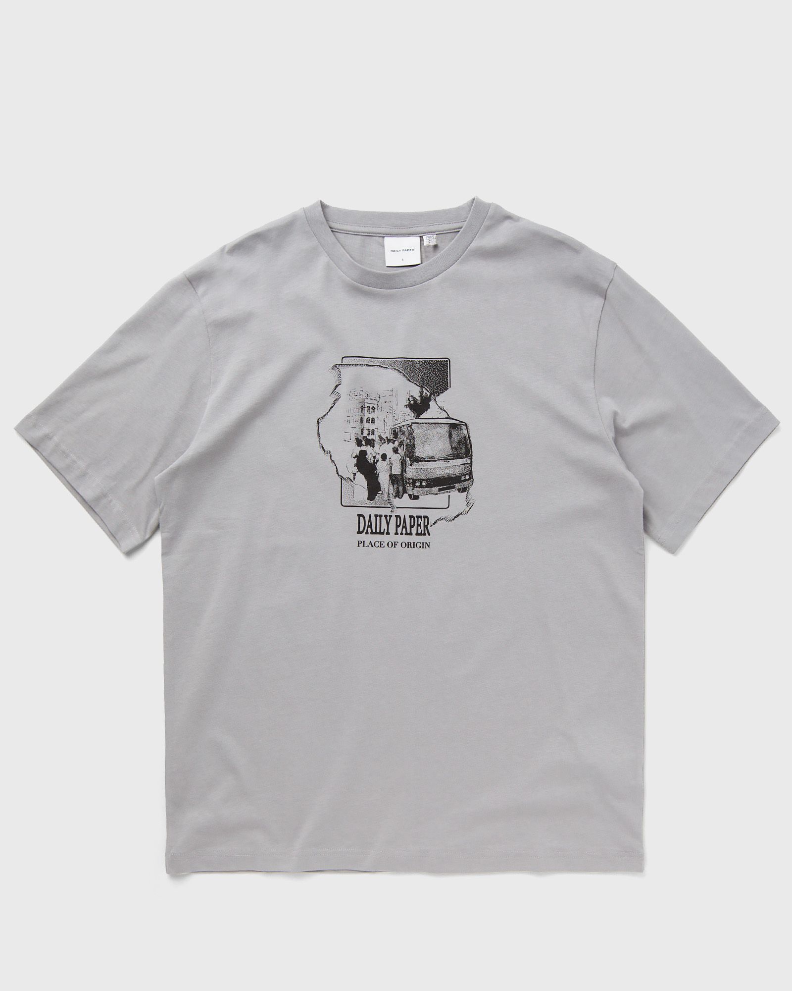 Daily Paper Place of origin ss t-shirt men Shortsleeves grey in Größe:L von Daily Paper