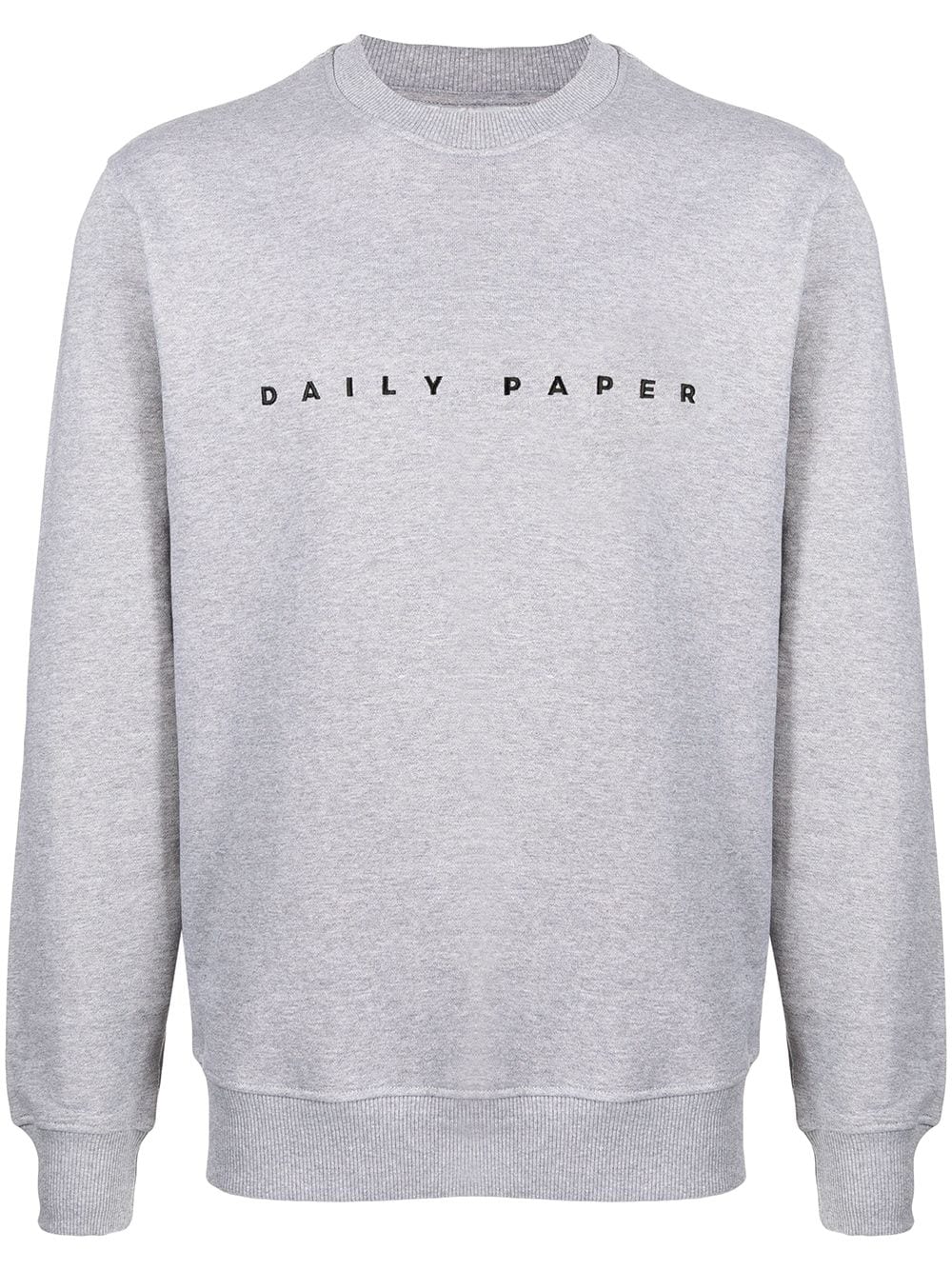 Daily Paper Sweatshirt mit Logo-Print - Grau von Daily Paper