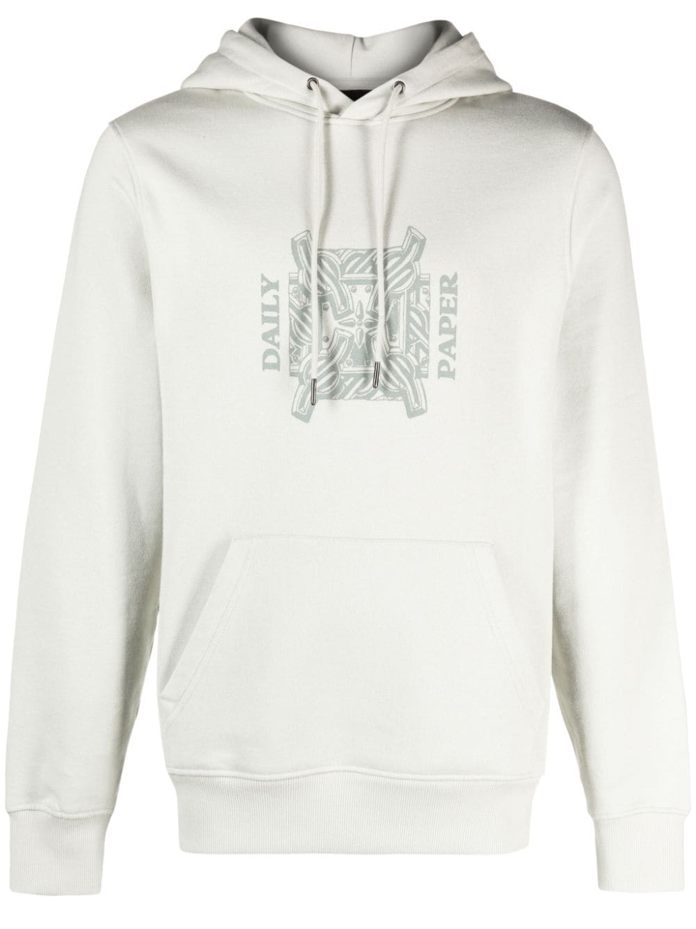 Daily Paper Hoodie mit grafischem Print - Grau von Daily Paper