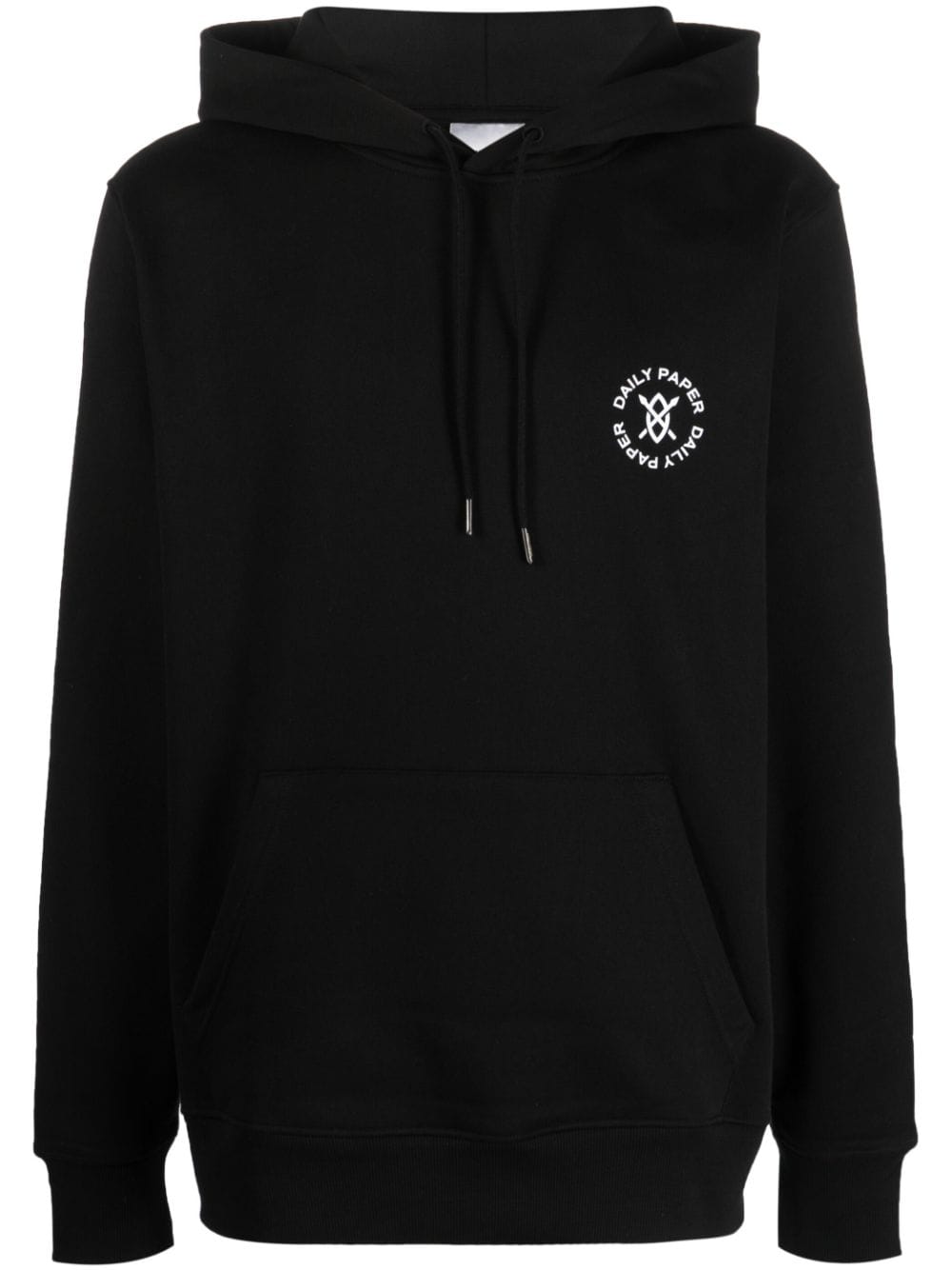 Daily Paper Hoodie mit Logo-Print - Schwarz von Daily Paper